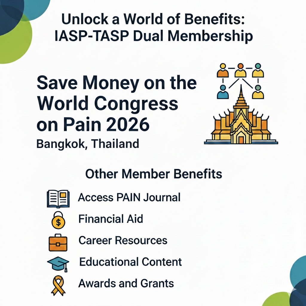 IASP-TASP Dual Membership